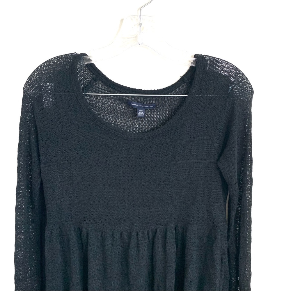 🍍3 for $25 American Eagle Knit Babydoll Blouse - Picture 6 of 7